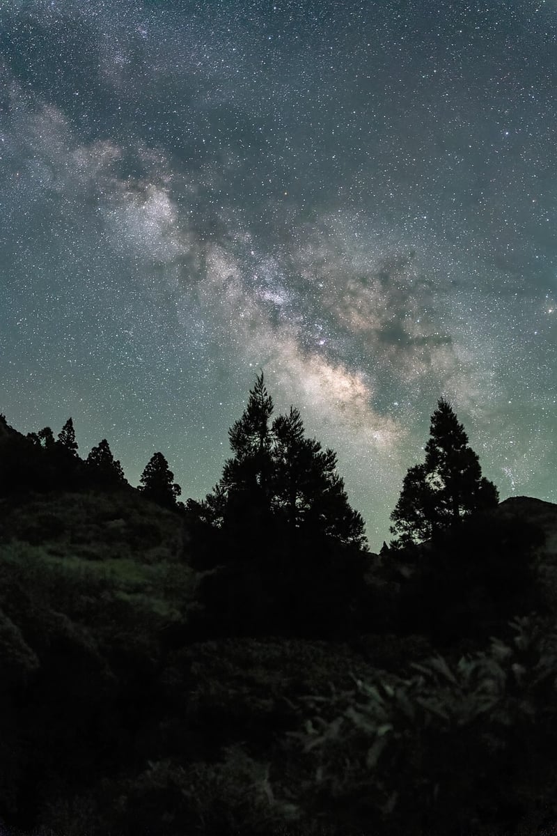Mystical night sky